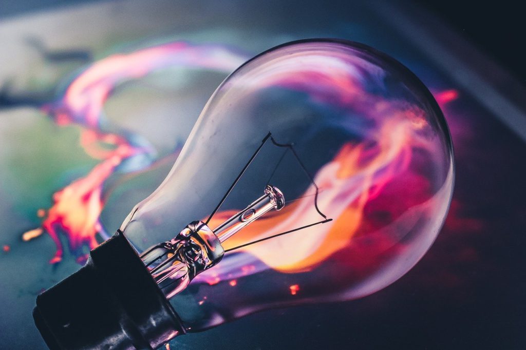 Basking in the warmth of creativity.